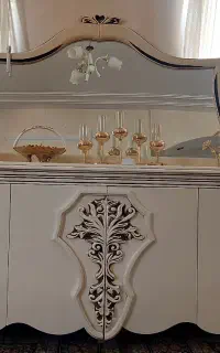 کنسول  دکوری، ساعت