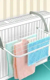 رخت آویز رادیاتور شوفاژی