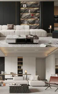 طراحی سه بعدی متحرک VR دکوراسیون داخلی