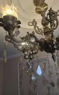لوستر  چها شعله ۲ عدد