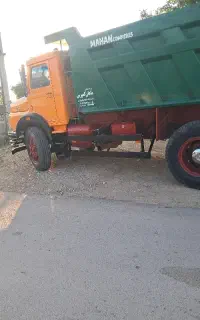 حمل نخاله با ماشین ۶ چرخ بنز تک کمپرسی