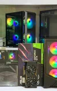 کیس گیمینگ I512400F گرافیک GTX1660Super قاب RGB