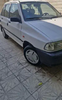 پراید۱۳۱سفیدرنگ رنگ فابریک