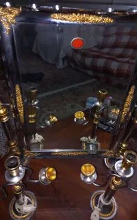 آینه و شمعدان