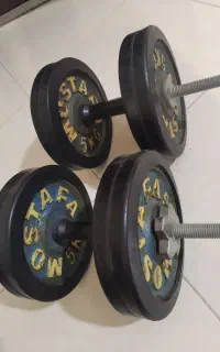 دمبل ۱۰ کیلویی برند مصطفی (جفت)