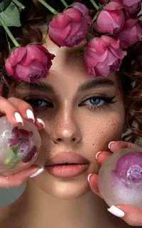 فیشیال  پاکسازی پوست رفع لک و کک و مک اصلاح خیس
