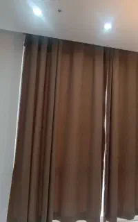 پرده و لوستر