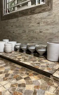 تعدادی گلدون سالم