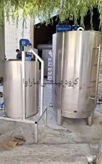 دستگاه پاتیل پخت شیر 100 دیگ شیر جوش گرم داغ کن