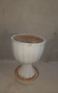گلدان با خاک