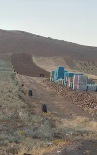فروش یک هکتار زمین برجاده همدان