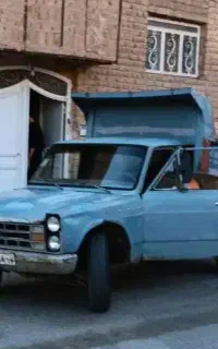 حمل مصالح ساختمانی و نخاله.بار نیسان شبانه روزی
