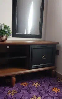 میز تی وی چوب گردو