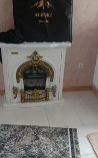 بخاری طرح شومینه 4ماه استفاده شده