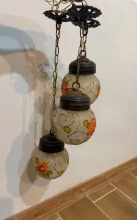 لوستر برنجی آنتیک