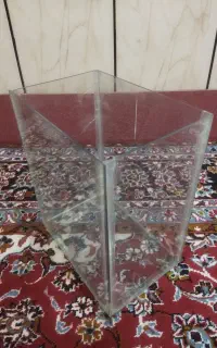 آکواریوم شیشه‌ای کاملا نو و سالم