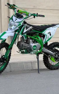 موتور کایو ۱۲۵ سی سی/ تریل صفر/ مینی سبز