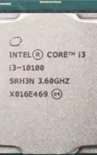 cpu Intel core i3 10100 3.60ghz