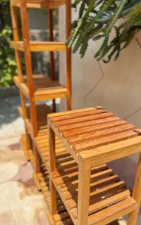 استند چوبی دست ساز