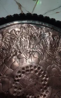 مجمع مسی قلمزنی شیر خورشید و بزم