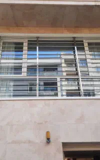 نرده راه پله استیل و حفاظ استیل
