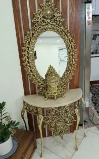 آینه کنسول روکش برنز آلیاژ