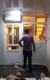 اجرای سقف کاذب پرسیانا کمپارس ،چوب پلاست .ترمو