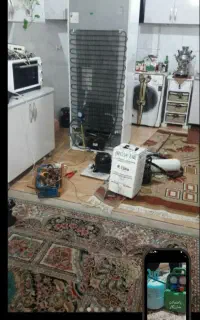 تعمیرات  انواع یخچال و فریزر در منزل.باضمانت