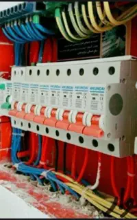 برقکارصنعتی رفع اتصال برق کارعیب یابی سیمکش سیمکشی