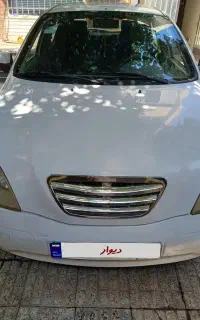 تیبا ۲ سفید مدل ۹۵ بدون رنگ