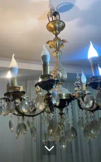 لوستر ۱۰ شاخه برند چشمه نور