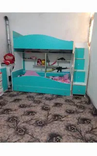 تخت خواب دوطبقه نو نو