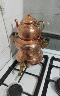 کتری قوری مسی