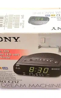 ساعت و رادیو رومیزی سونی SONY