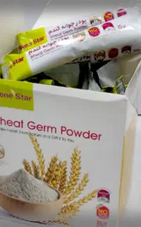 معجزه چاقی صورت (پودر جوانه گندم بین استار)