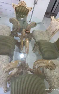 مبلمان ۷نفره و میز ناهار خوری ۸ نفره