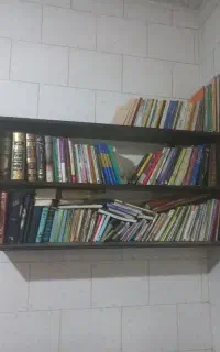کتابخانه ۲طبقه دیواری