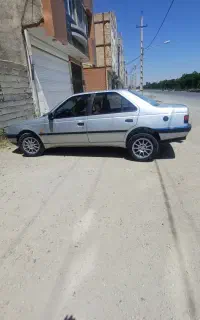 پژو ۴۰۵ نقره ی دوگانه کارخانه مدل۹۷