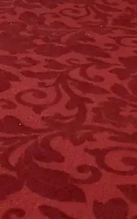 موکت ظریف مصور  نمدی ساده طرح اشرافی زمینه قرمز