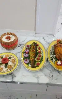 سفارش انواع دسر ژله نهار عروس