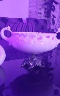 میوه خوری پایه برنزه قو