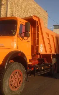 کامیون بنز ده چرخ کمپرسی