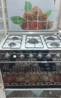 اجاق‌گاز پنج شعله طرح فر.