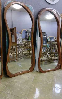 آینه قدی چوبی روس