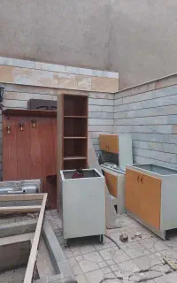 کابینت فلزی و درب آلمینیومی