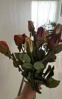 گل رز مصنوعی