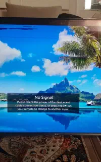 تلوزیون 55 ال جی LG 4K نیازمند تعمیر
