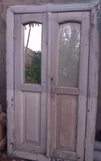 درب چوبی