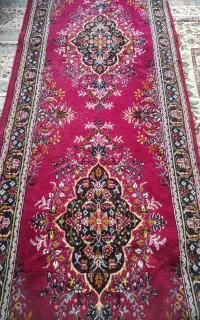 کناره فرش قرمز سنتی
