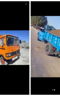 حمل بار نیسان کمپرسی خاور کمپرسی حمل شن ماسه سنگ